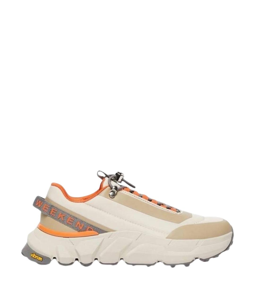WEEKEND MAX MARA Бежевые кроссовки, фото 1