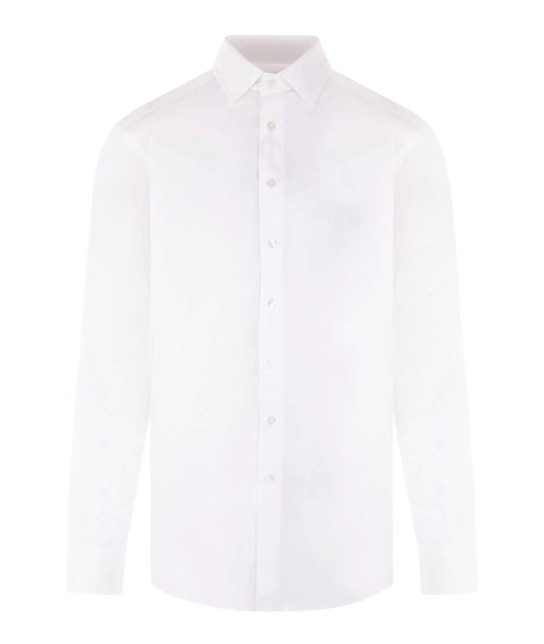 ETRO Белая хлопковая кэжуал рубашка, фото 1