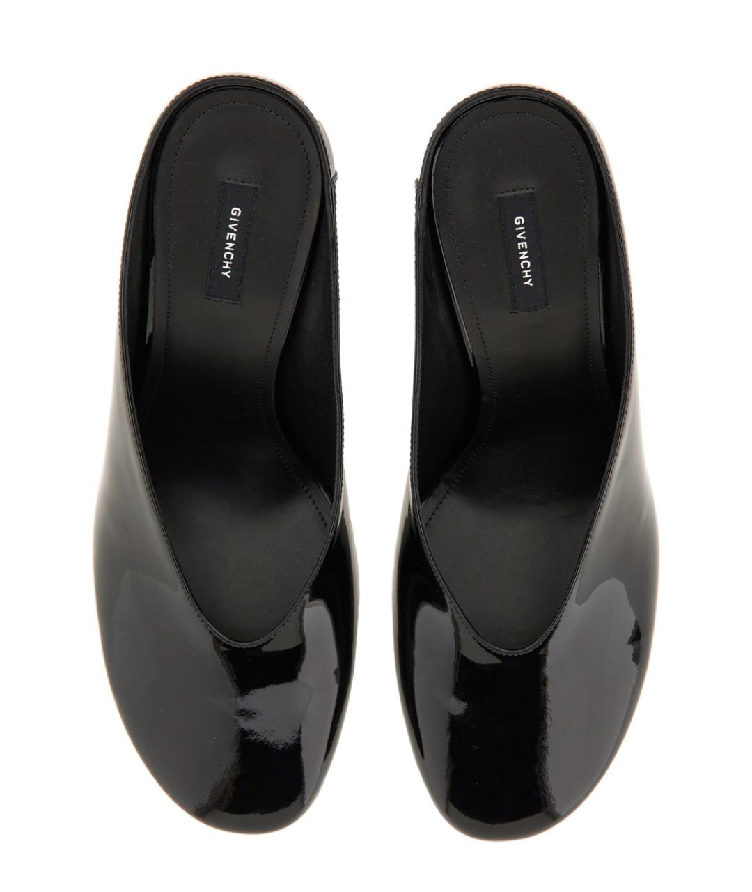GIVENCHY Черные кожаные туфли, фото 5