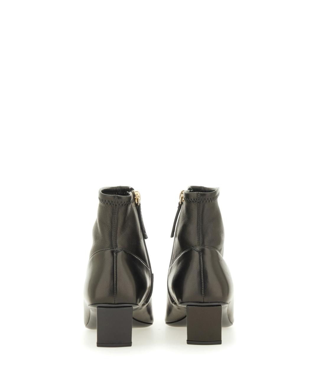 ROGER VIVIER Черные кожаные ботинки, фото 3