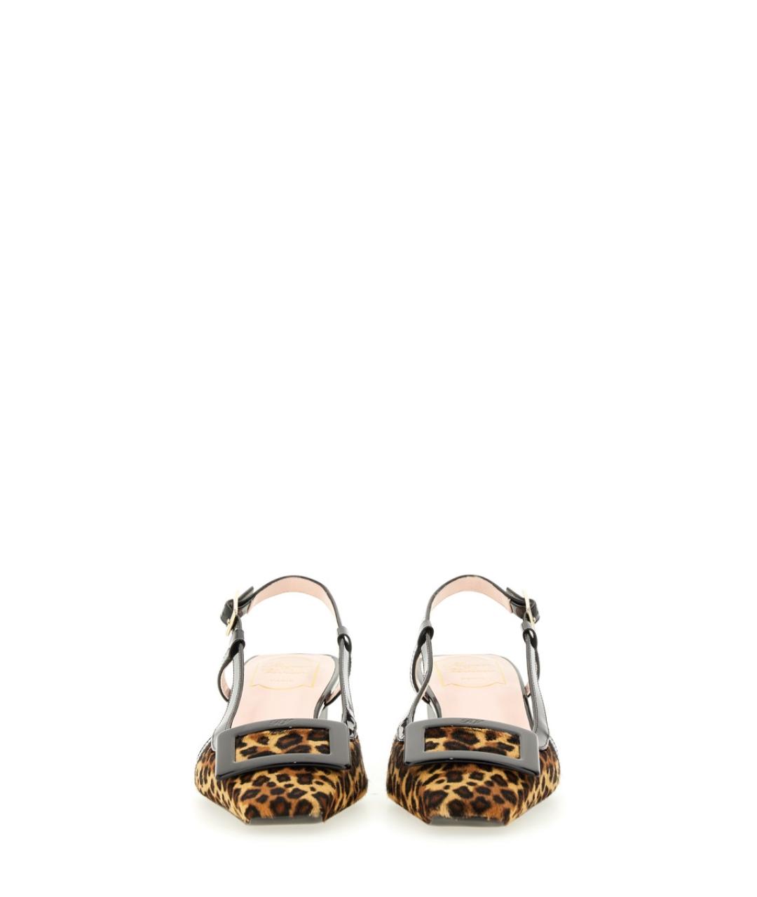 ROGER VIVIER Мульти кожаные туфли, фото 4