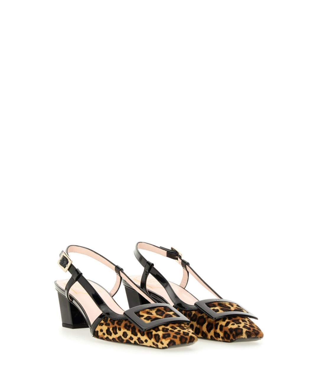 ROGER VIVIER Мульти кожаные туфли, фото 2