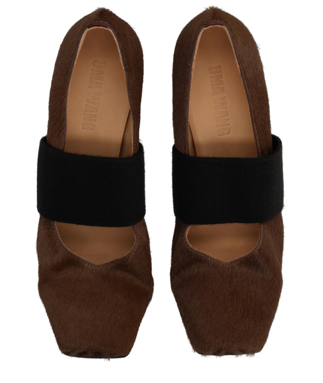 UMA WANG Мульти кожаные туфли, фото 5