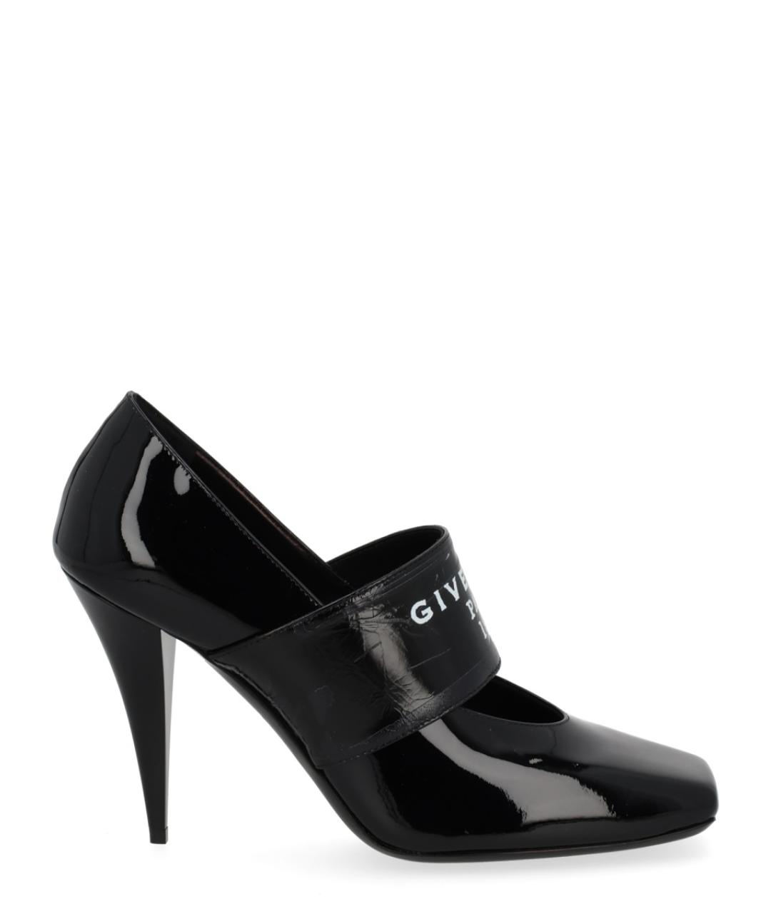 GIVENCHY Черные кожаные туфли, фото 1