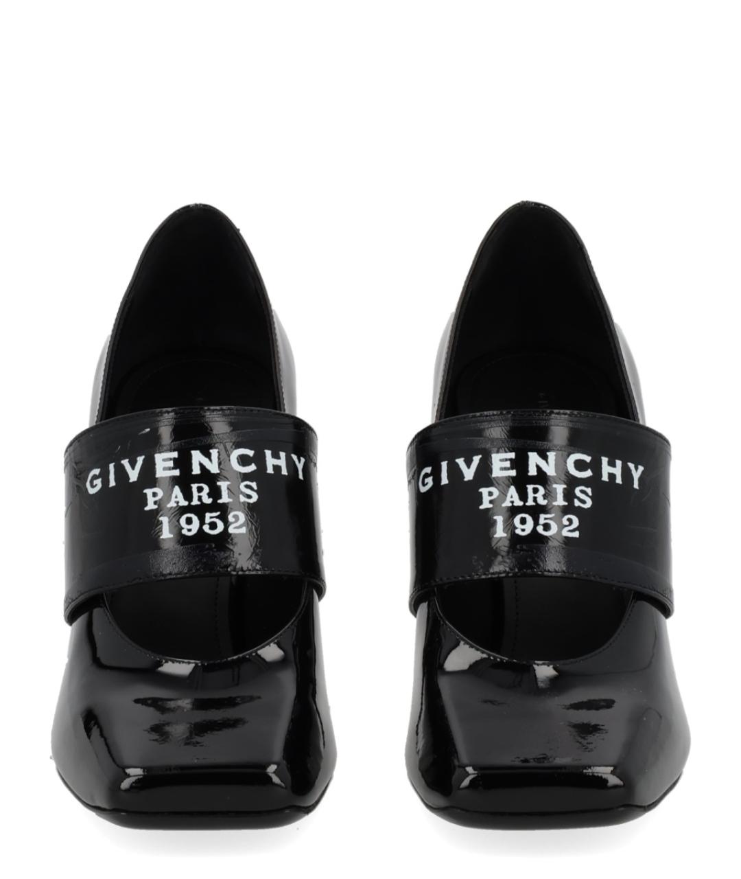 GIVENCHY Черные кожаные туфли, фото 3