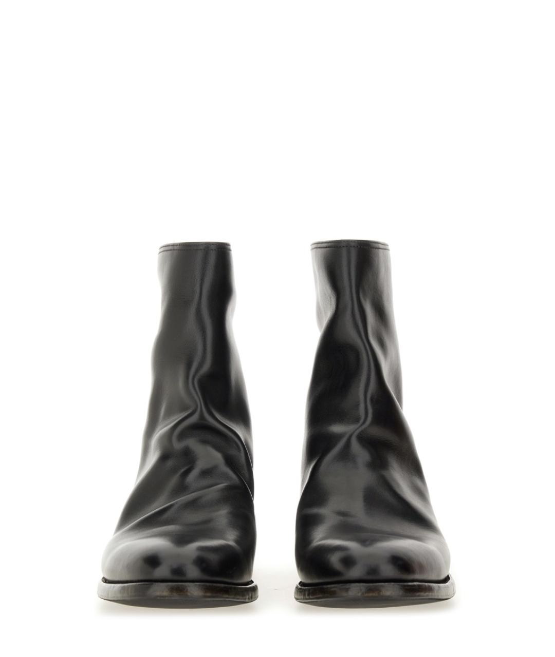 PREMIATA Черные кожаные высокие ботинки, фото 4