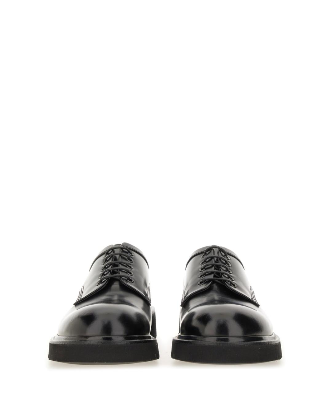 PREMIATA Черные кожаные туфли, фото 4
