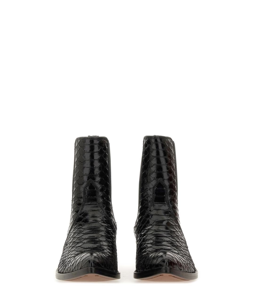 TOM FORD Черные кожаные ботинки, фото 4