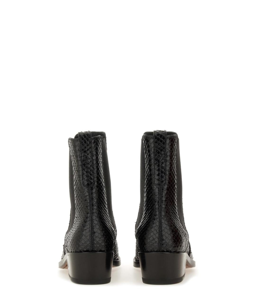 TOM FORD Черные кожаные ботинки, фото 3