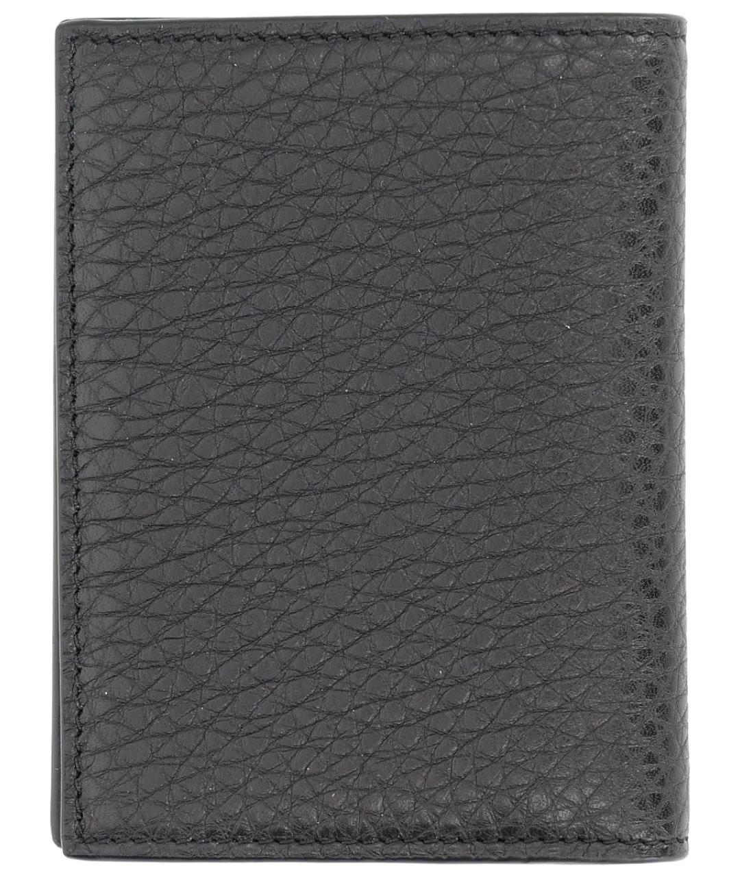 GIVENCHY Черный кожаный кошелек, фото 2