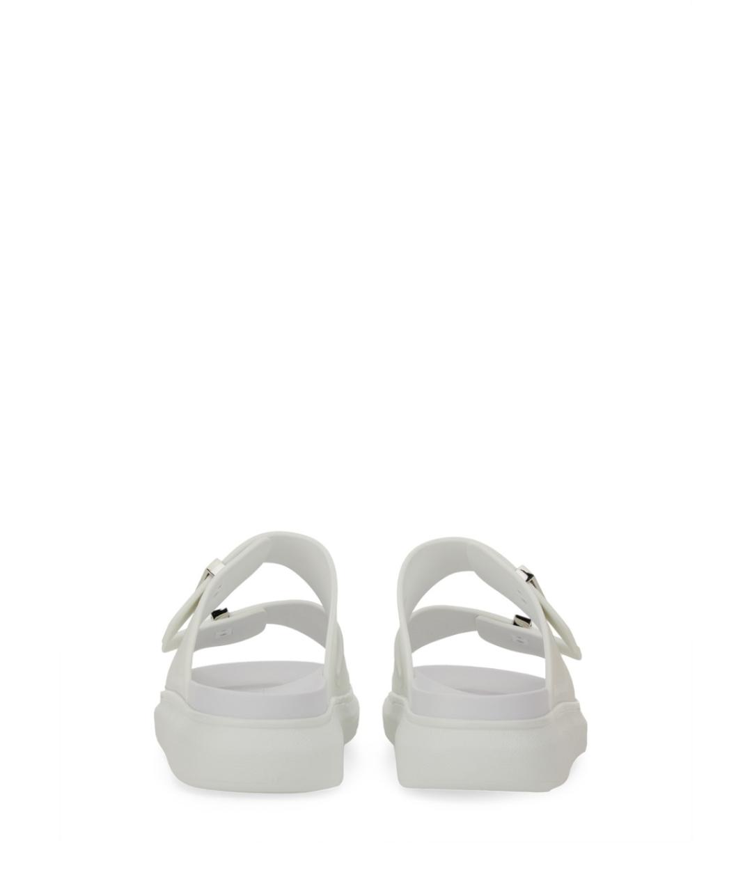 ALEXANDER MCQUEEN Белые сандалии, фото 4
