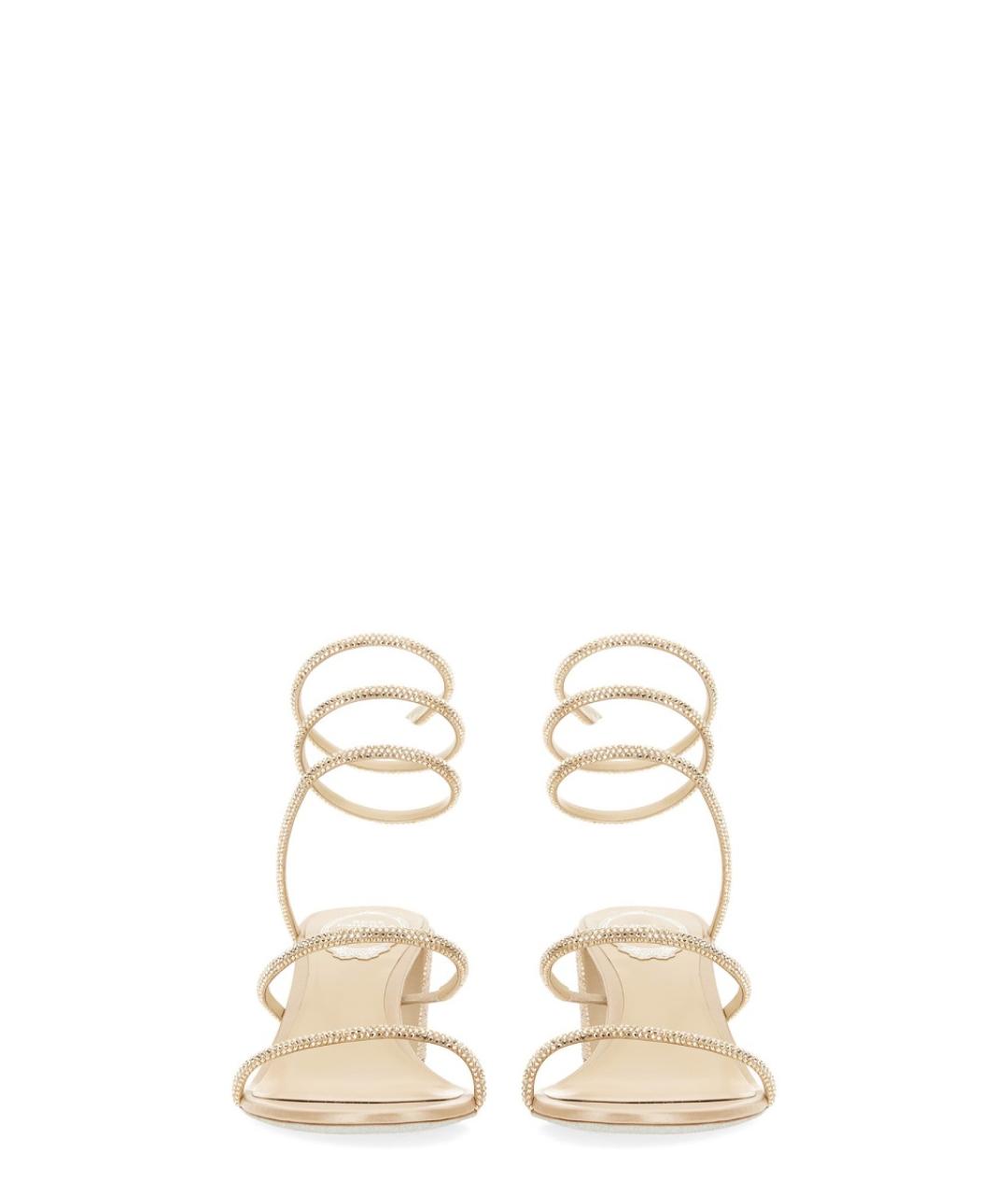 RENE CAOVILLA Золотые туфли, фото 3