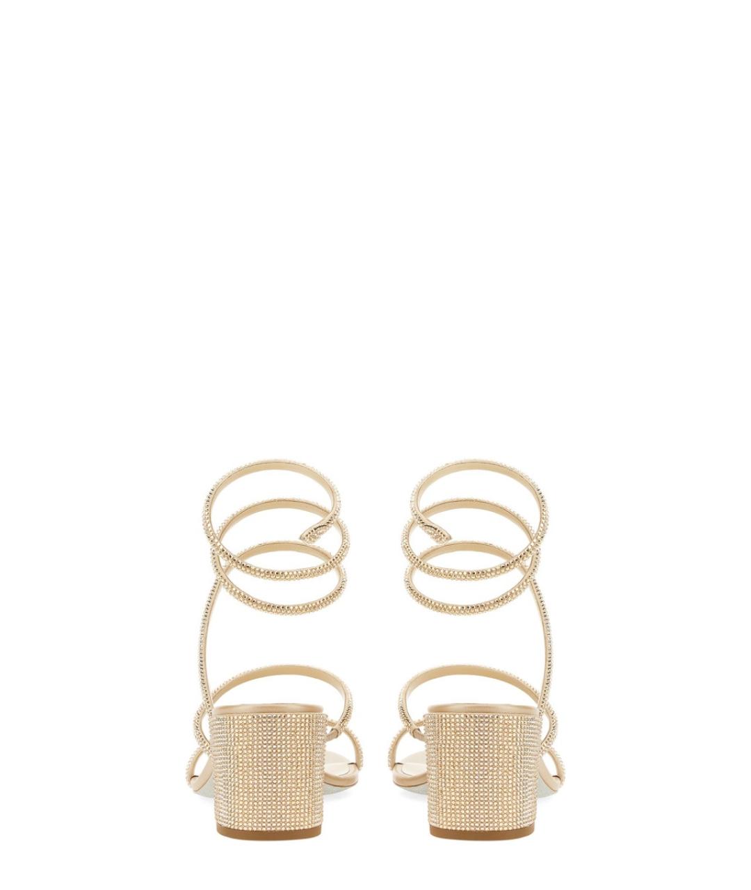 RENE CAOVILLA Золотые туфли, фото 5