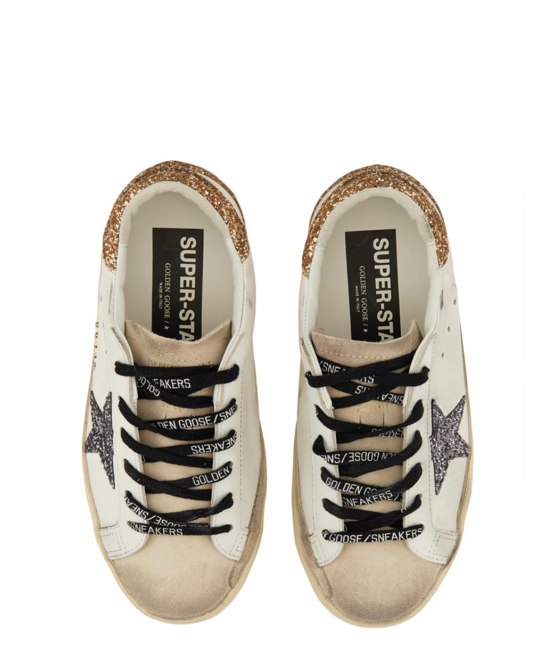 GOLDEN GOOSE DELUXE BRAND Мульти кожаные кроссовки, фото 5