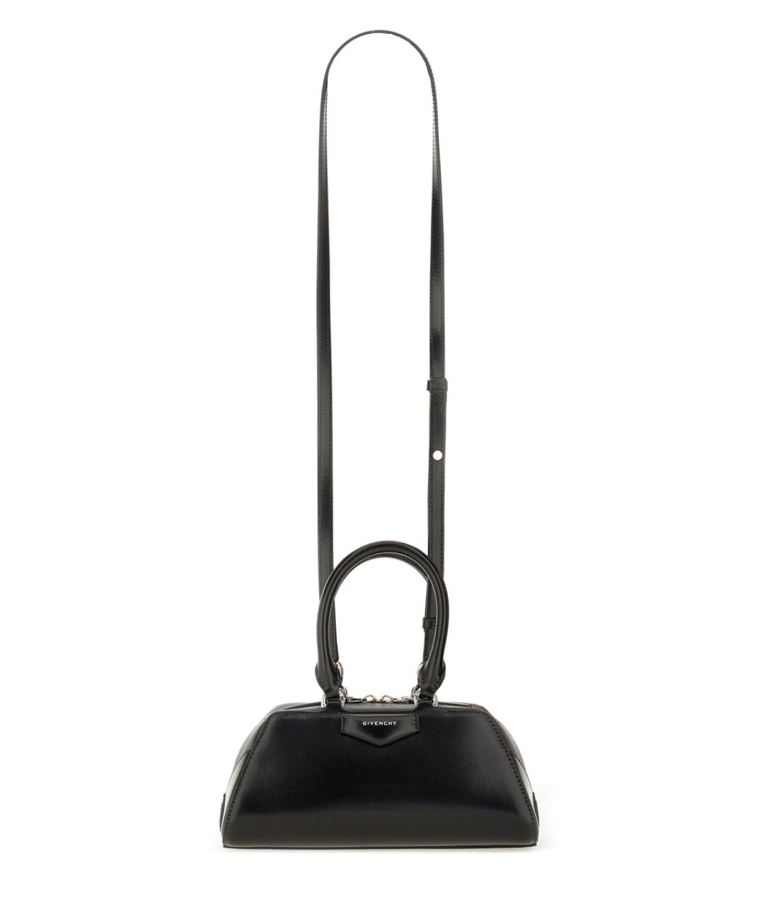 GIVENCHY Черная кожаная сумка через плечо, фото 2