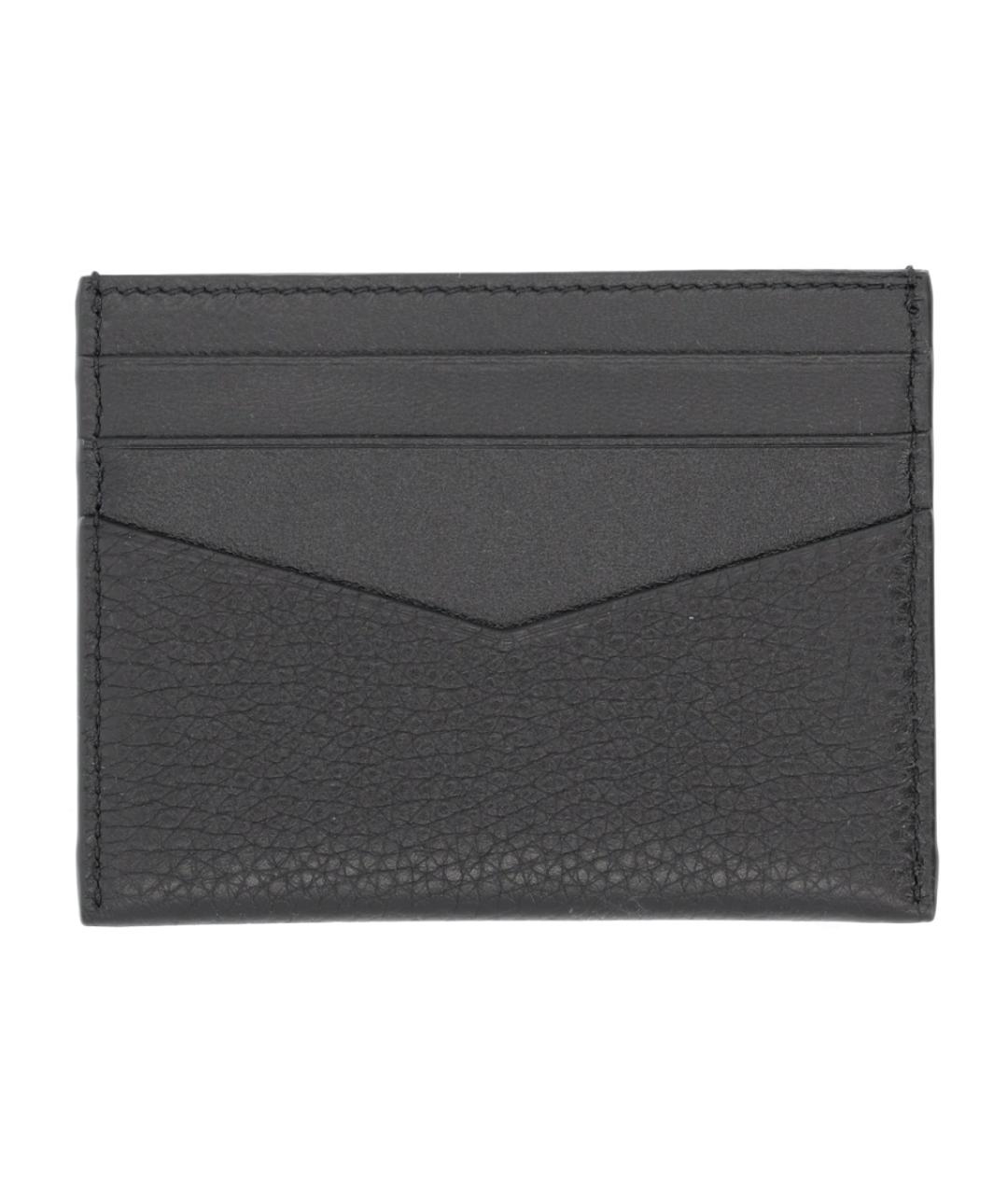 GIVENCHY Черный кожаный кошелек, фото 2