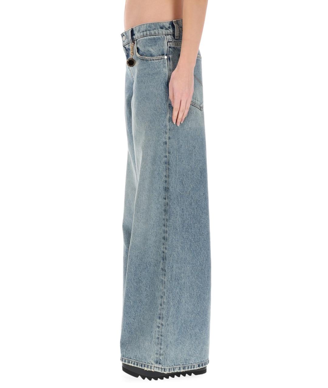 STELLA MCCARTNEY Синие прямые джинсы, фото 3