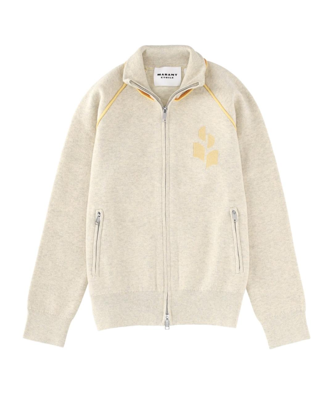 ISABEL MARANT ETOILE Белый хлопковый джемпер / свитер, фото 1