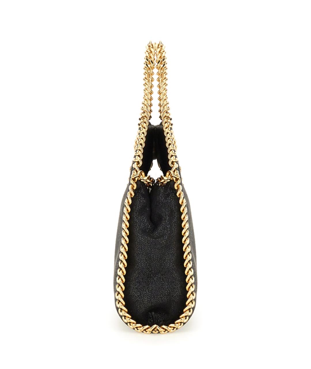 STELLA MCCARTNEY Черная сумка с короткими ручками, фото 4