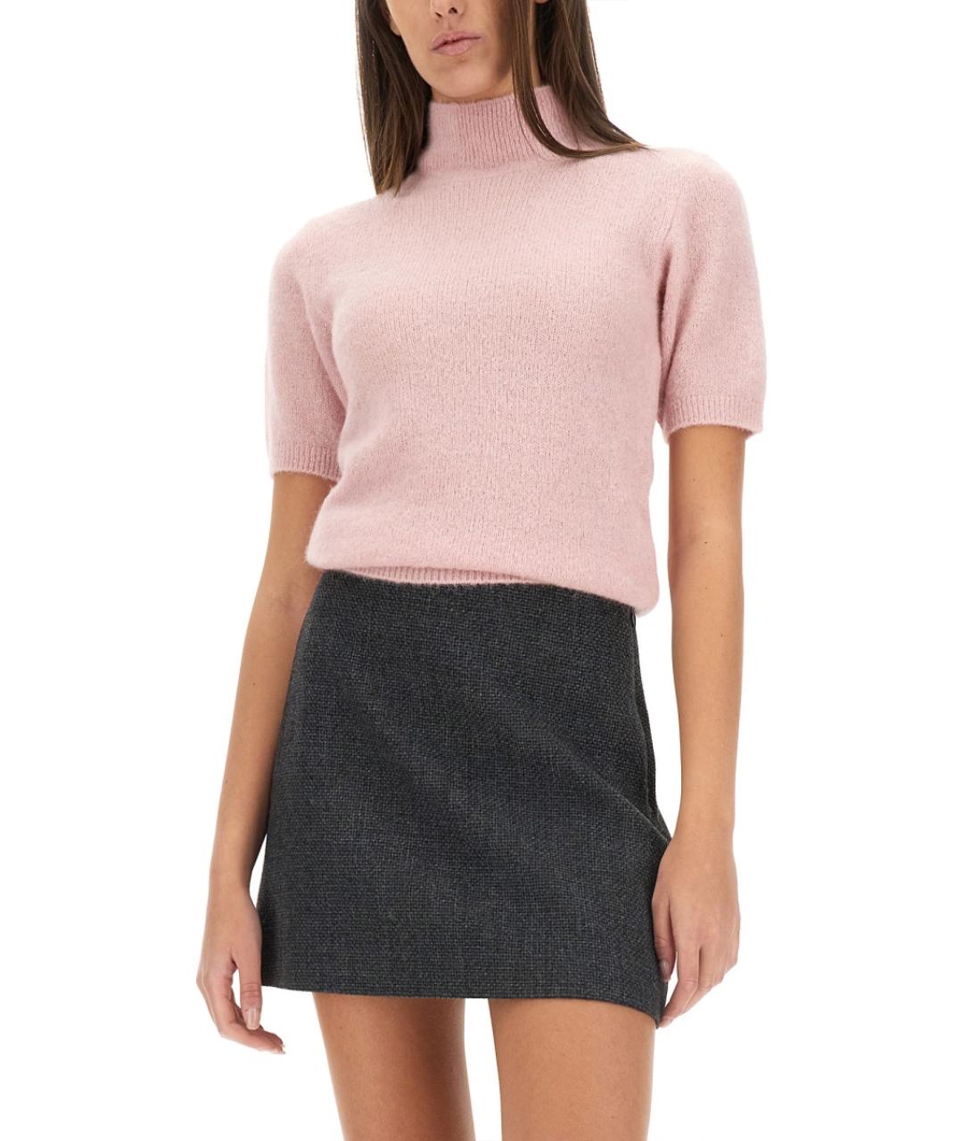 A.P.C. Розовый шерстяной джемпер / свитер, фото 5