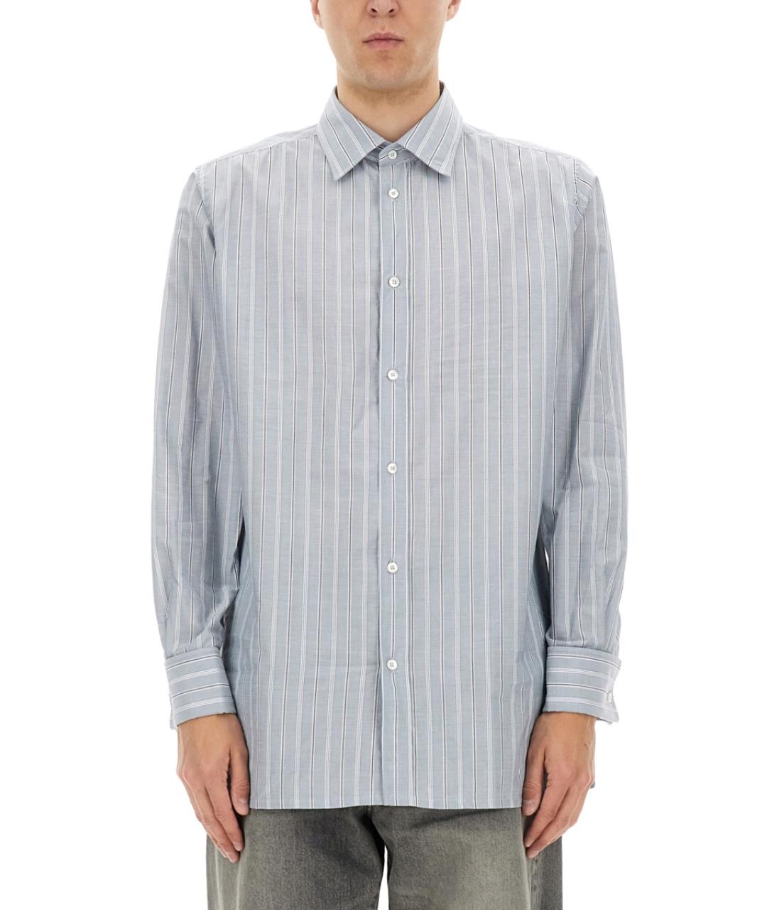 MAISON MARGIELA Мульти хлопковая кэжуал рубашка, фото 2