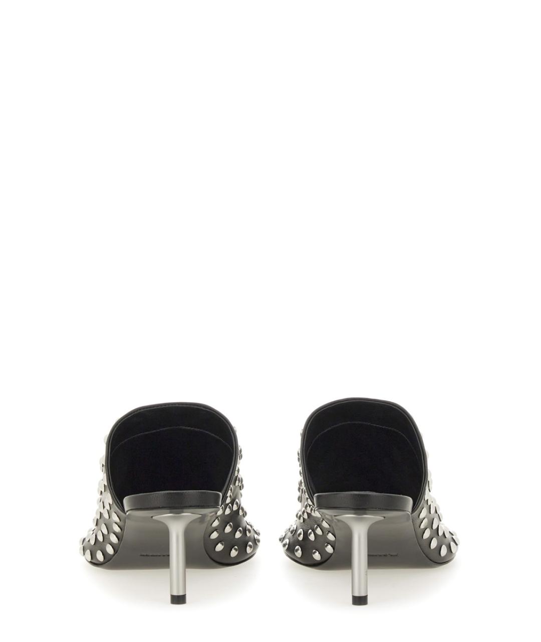 JIL SANDER Черные кожаные туфли, фото 4