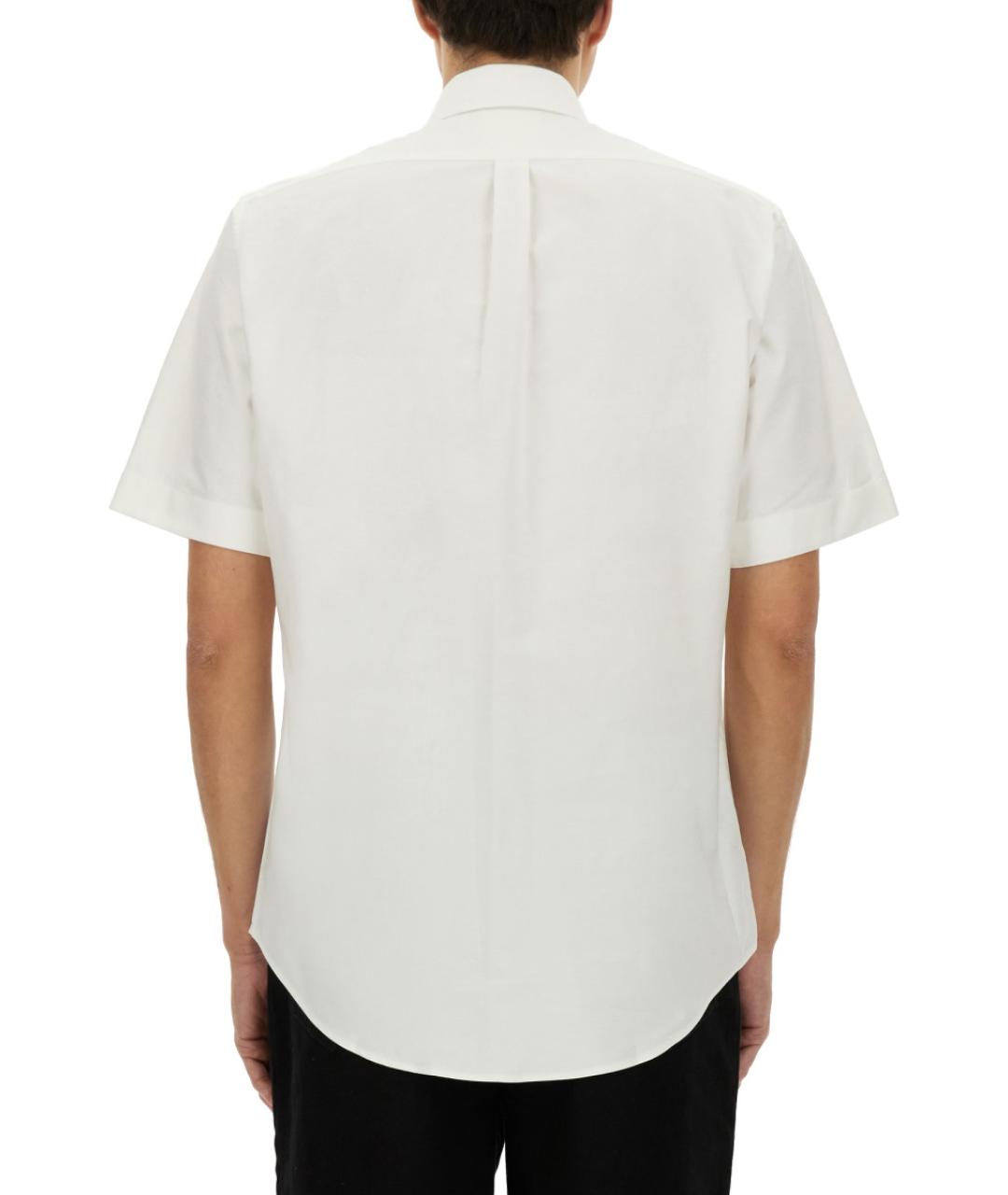 GIVENCHY Белая хлопковая кэжуал рубашка, фото 4