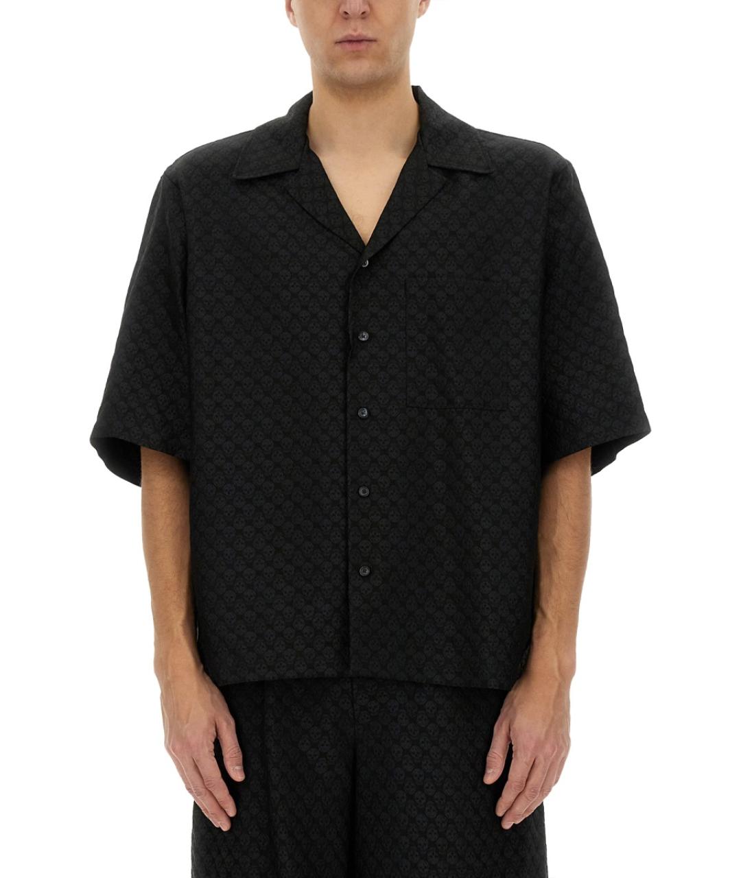 ALEXANDER MCQUEEN Черная кэжуал рубашка, фото 2