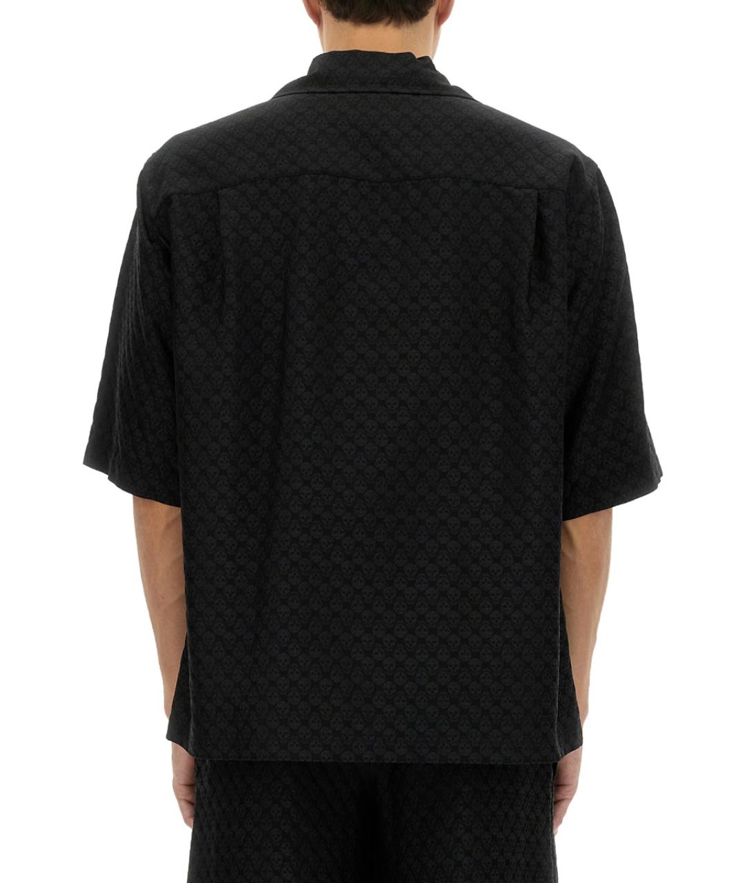 ALEXANDER MCQUEEN Черная кэжуал рубашка, фото 4