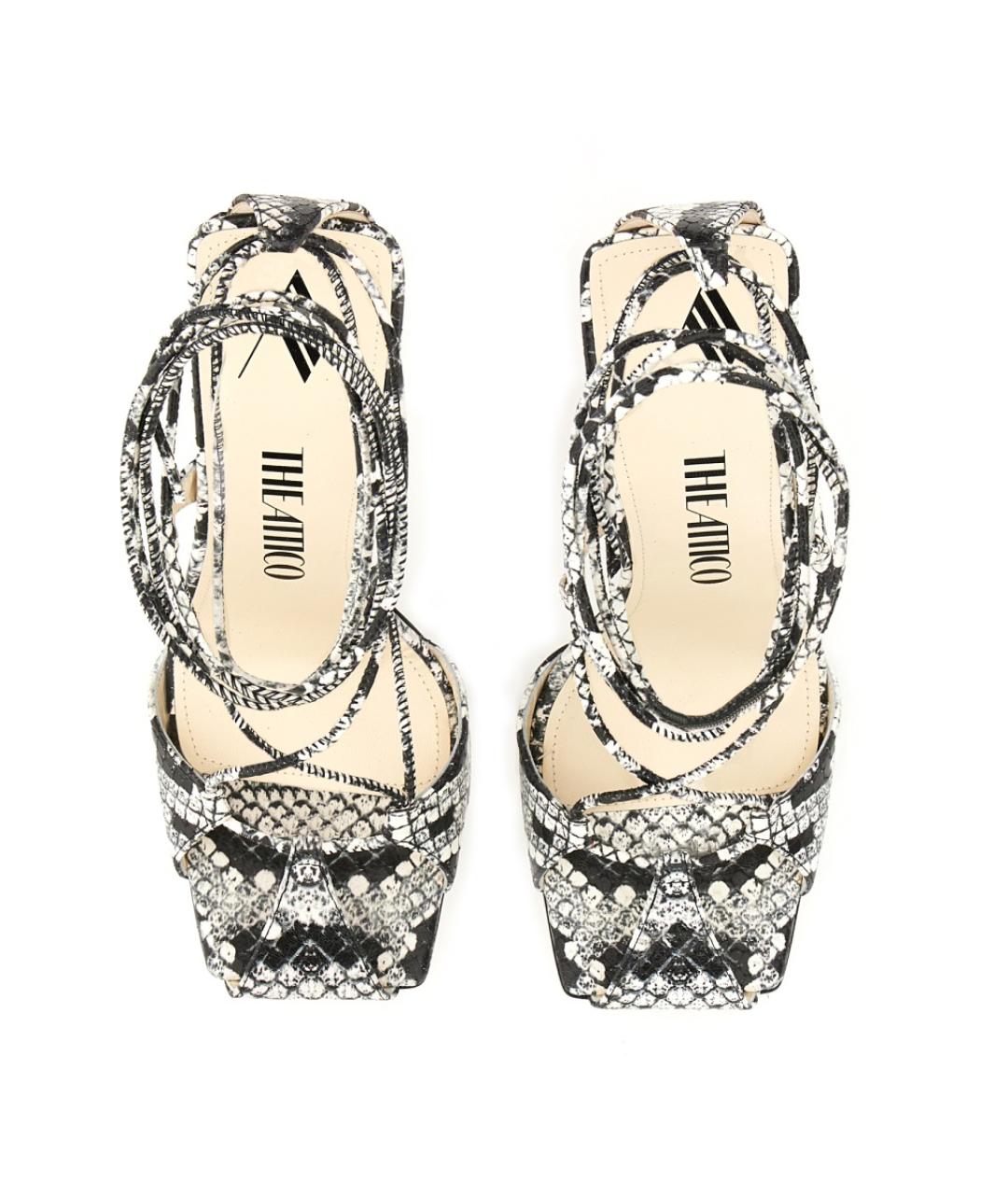 THE ATTICO Мульти кожаные туфли, фото 4