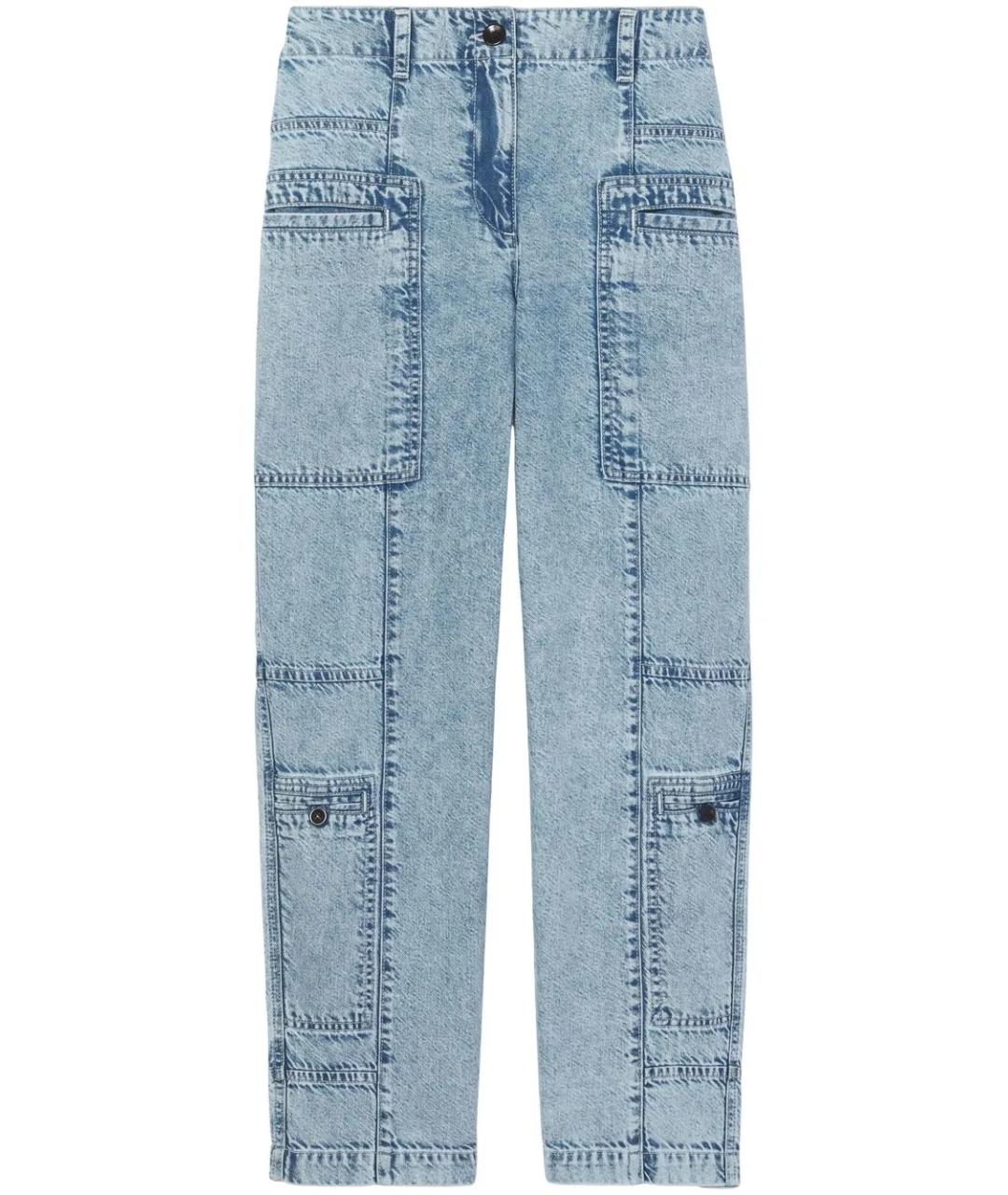 PROENZA SCHOULER Голубые прямые джинсы, фото 1