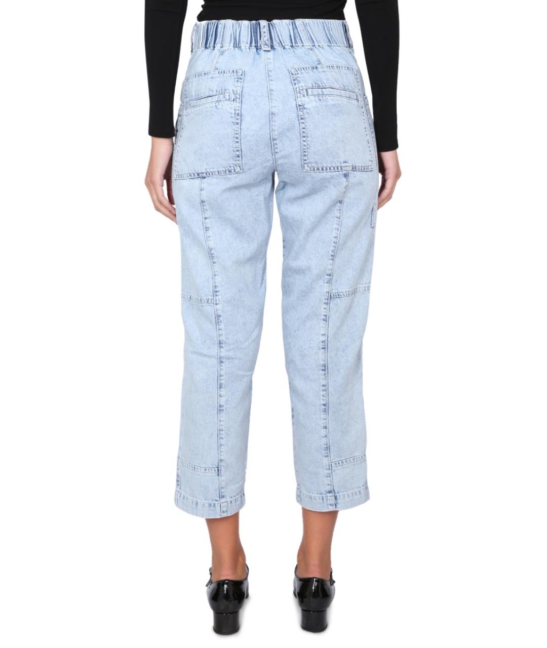 PROENZA SCHOULER Голубые прямые джинсы, фото 5