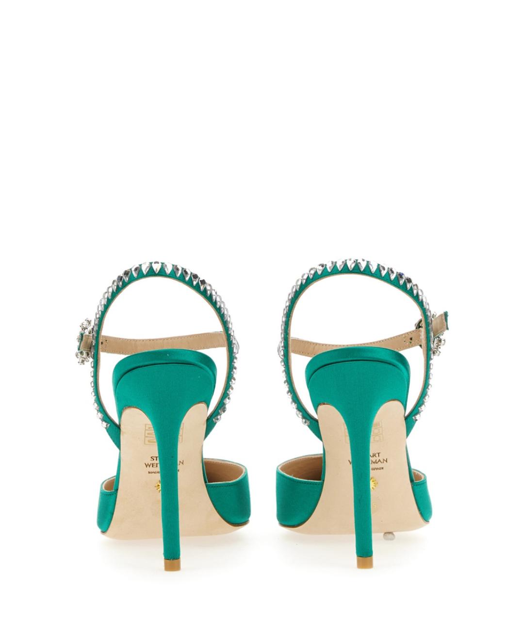 STUART WEITZMAN Зеленые туфли, фото 3