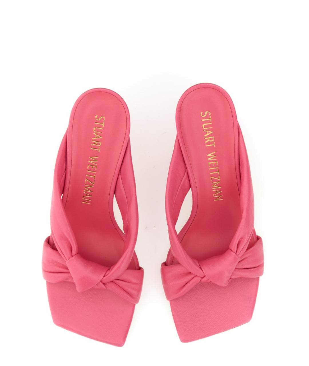 STUART WEITZMAN Фуксия туфли, фото 4