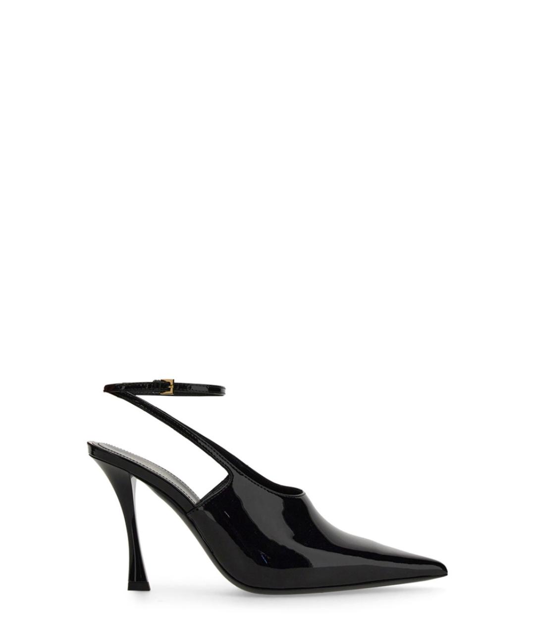 GIVENCHY Черные кожаные туфли, фото 1