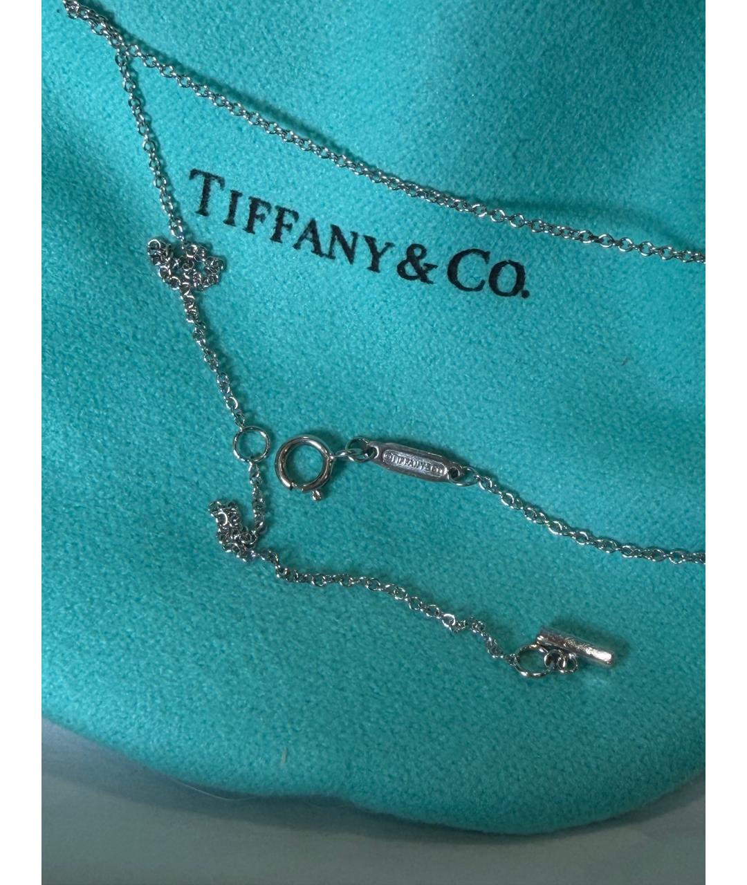 TIFFANY&CO Серебряная подвеска из белого золота, фото 4