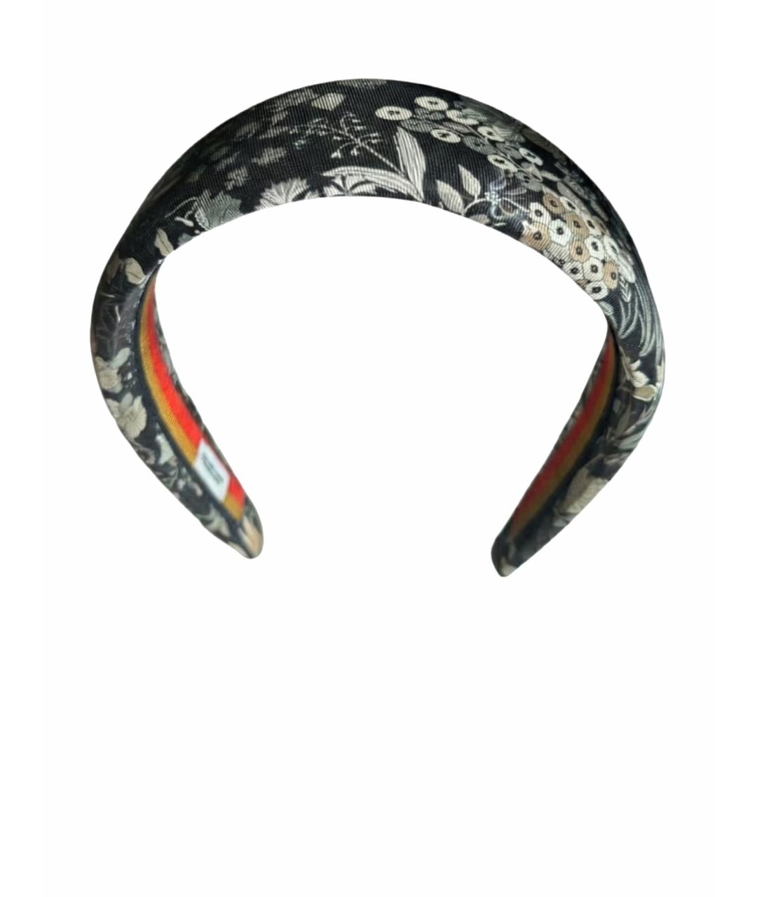 HERMES Темно-синий ободок, фото 1