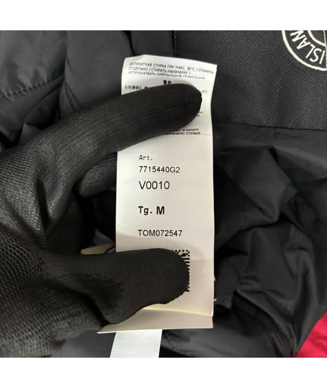 STONE ISLAND Красная хлопковая куртка, фото 8