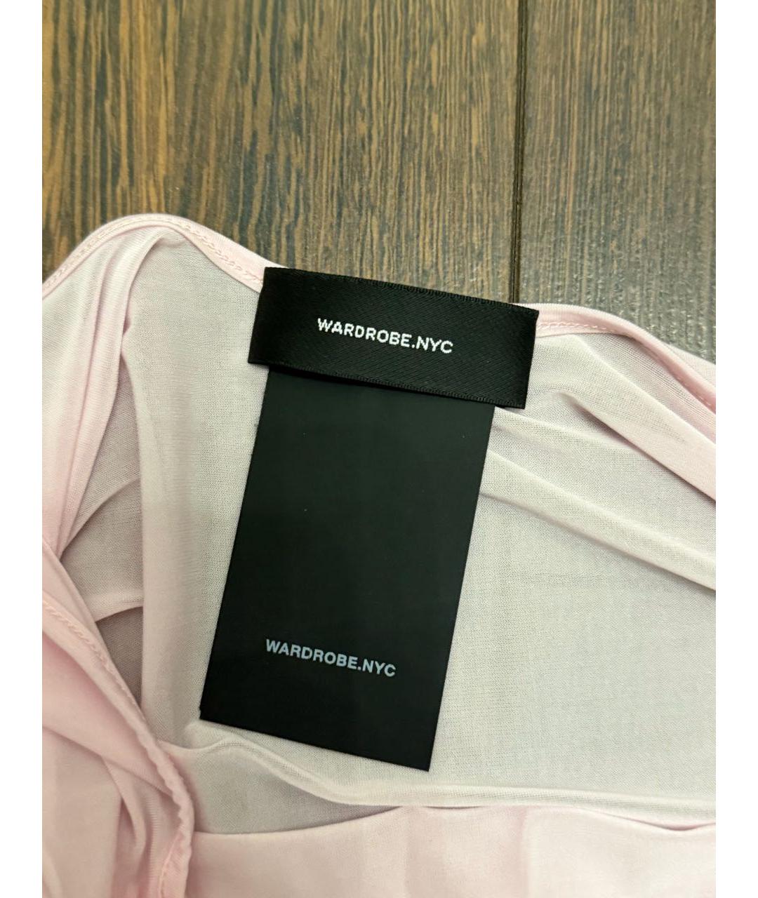 WARDROBE.NYC Розовый костюм с юбками, фото 3
