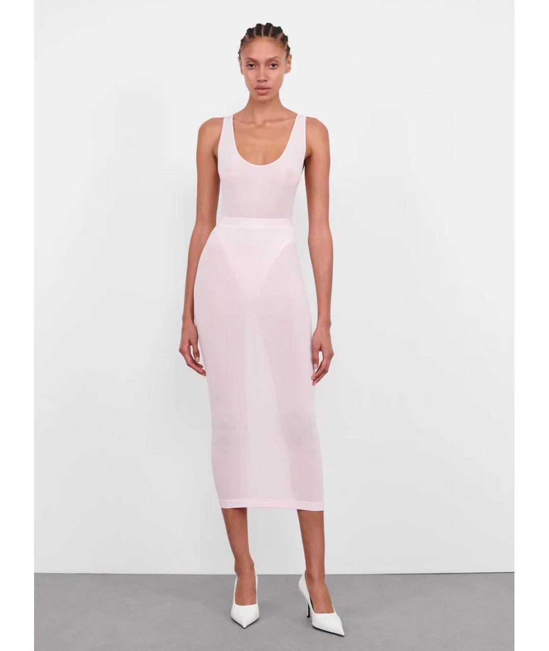 WARDROBE.NYC Розовый костюм с юбками, фото 9