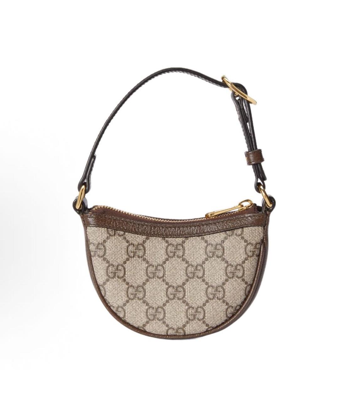 GUCCI Бежевая сумка с короткими ручками, фото 3