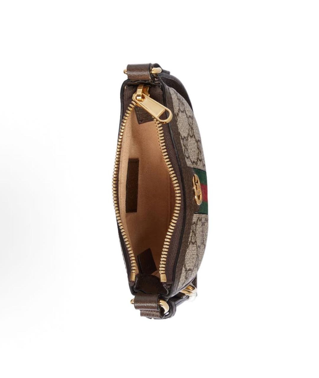 GUCCI Бежевая сумка с короткими ручками, фото 4