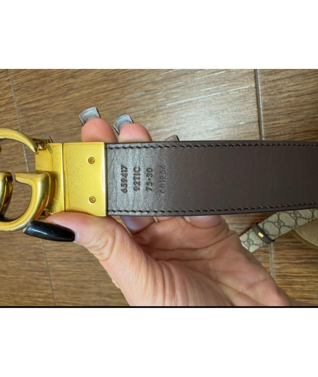 GUCCI Коричневый ремень, фото 3