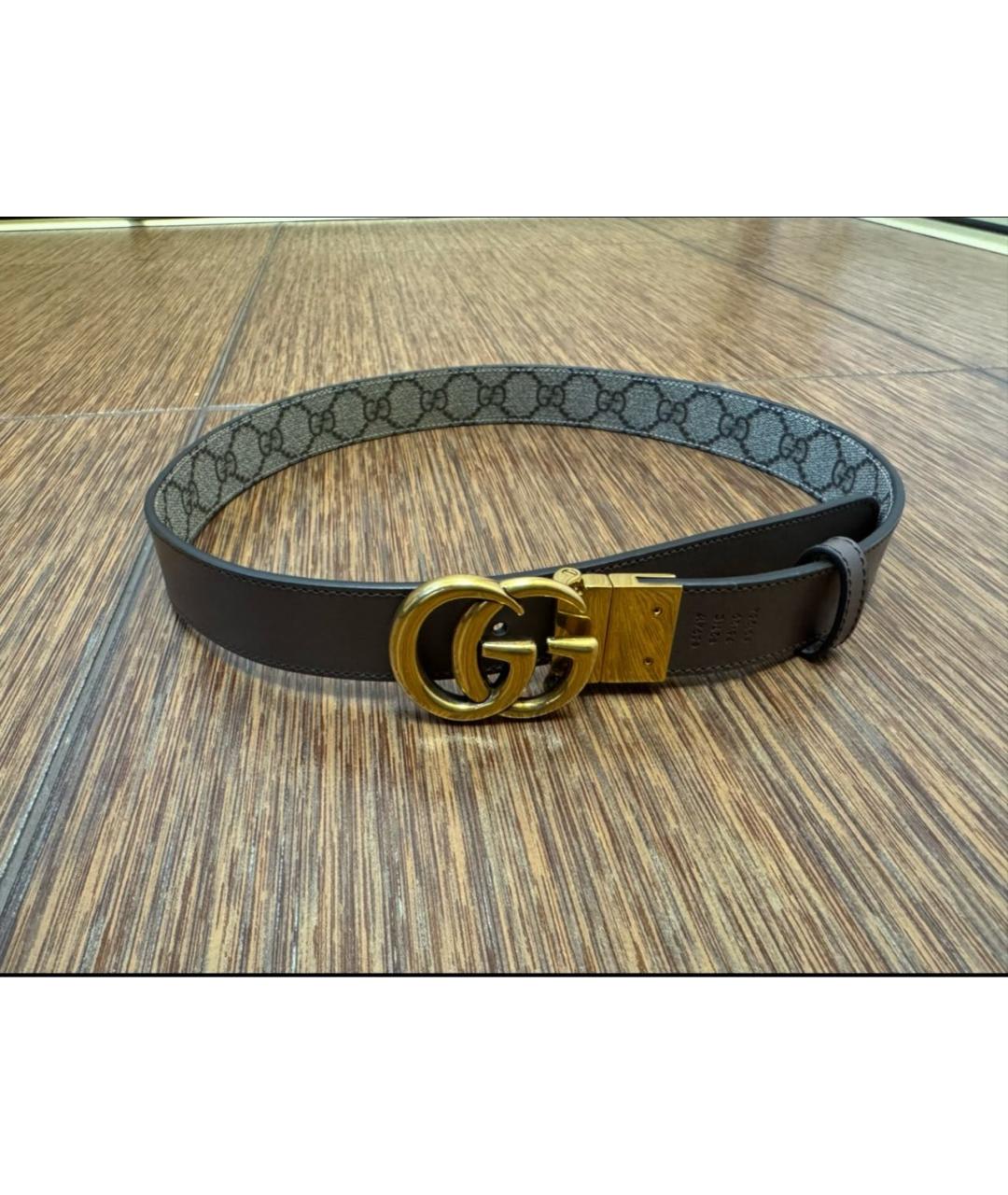 GUCCI Коричневый ремень, фото 2