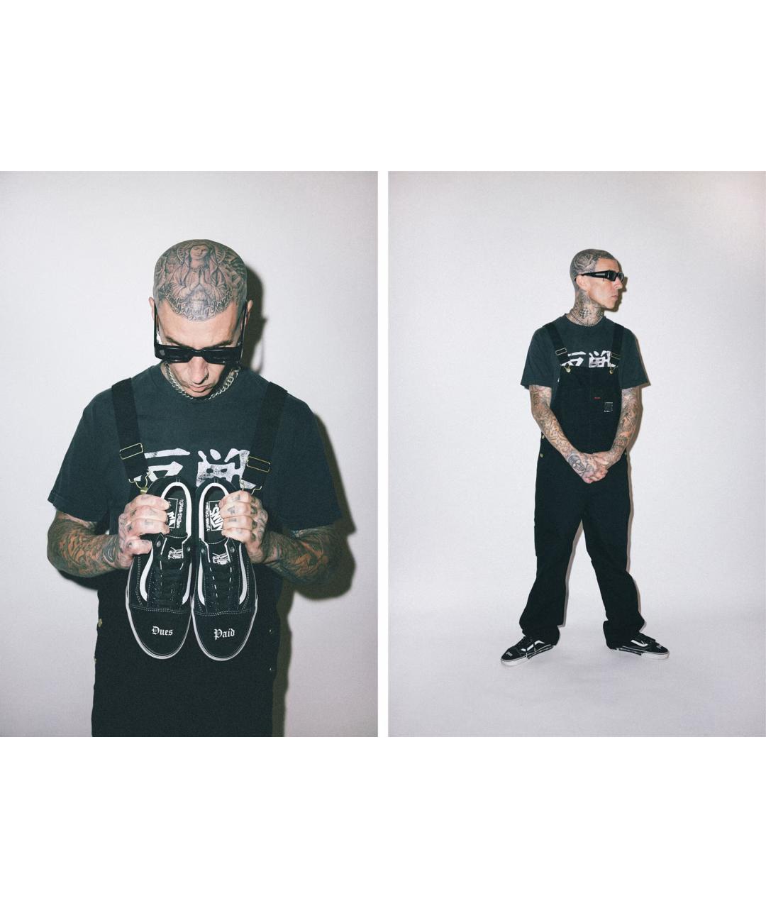 VANS Черные замшевые низкие кроссовки / кеды, фото 9