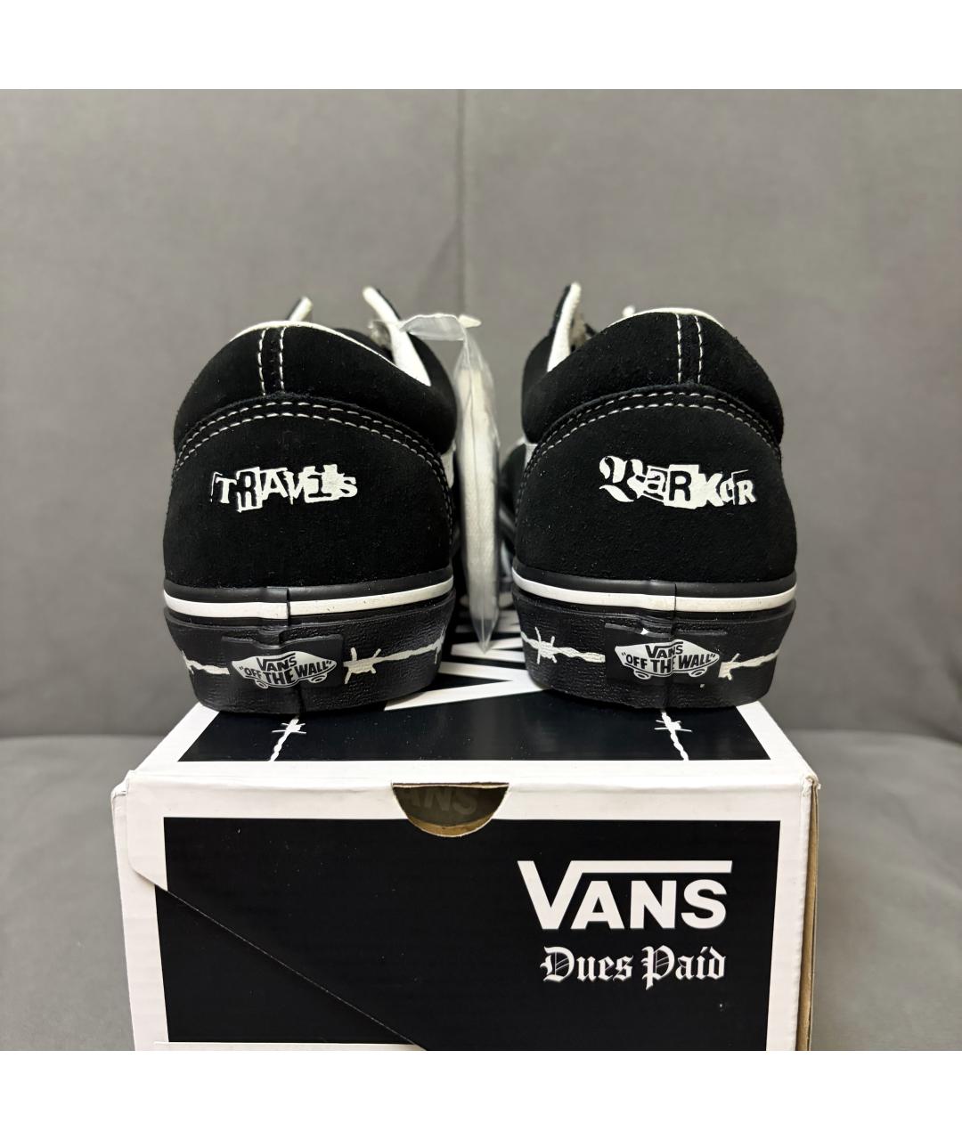 VANS Черные замшевые низкие кроссовки / кеды, фото 8