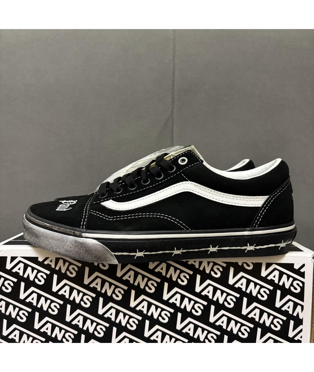 VANS Черные замшевые низкие кроссовки / кеды, фото 2