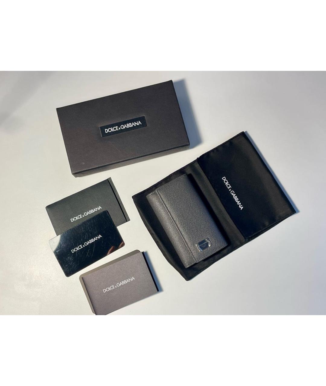 DOLCE&GABBANA Антрацитовая ключница, фото 2