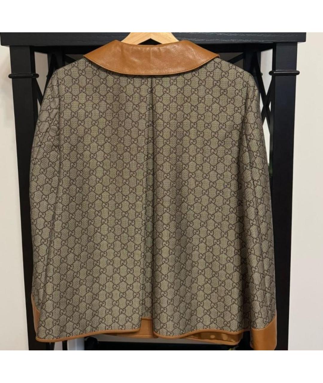 GUCCI Коричневый тренч/плащ, фото 6