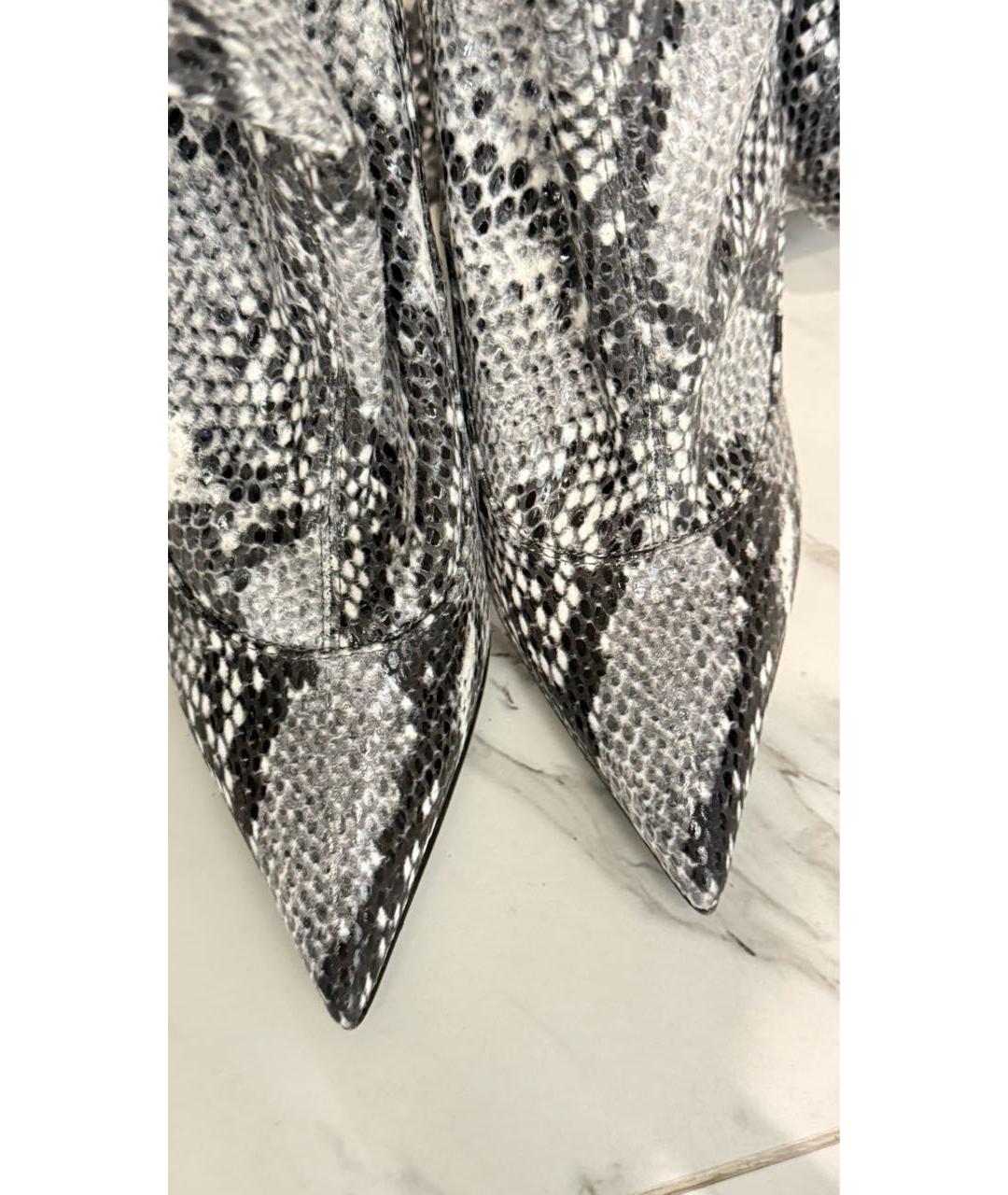 LE SILLA Белые ботфорты из искусственной кожи, фото 2